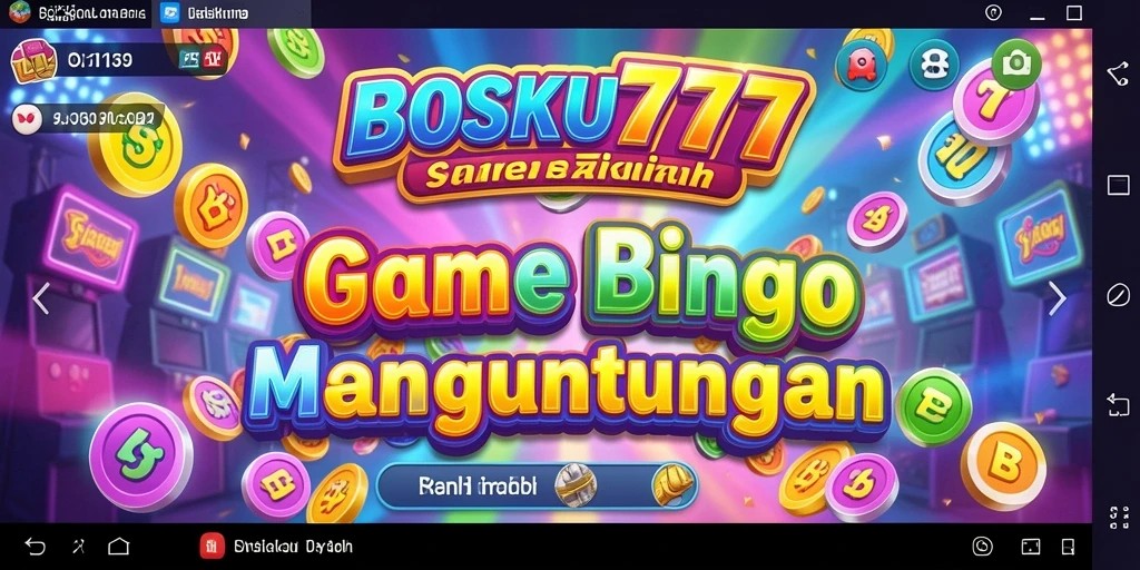 Gameplay seru BOSKU777 dengan suasana bingo yang menggembirakan.