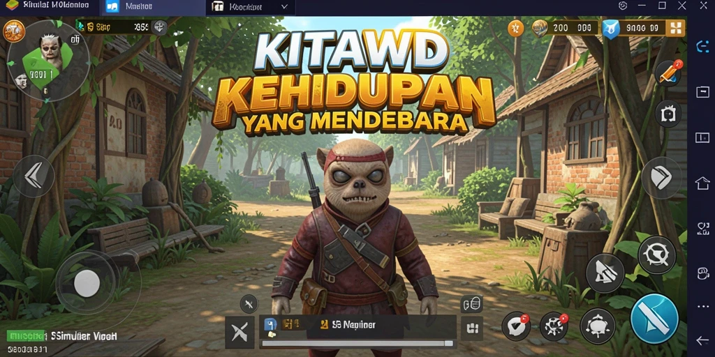Gameplay KITAWD dengan interaksi karakter yang mendalam.