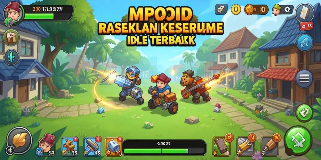Tampilan menarik dari gameplay MPOID yang menenangkan.