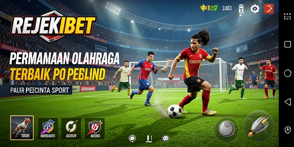 Tampilan gameplay menarik dari REJEKIBET saat pemain beraksi.