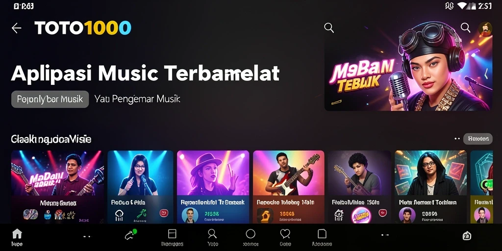 Tampilan gameplay TOTO1000 yang menarik dan interaktif.